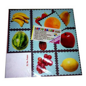 Kartu Edukasi : Lotto Board Buah